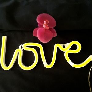 ❌SOLD❌"LOVE" LED Neon Light